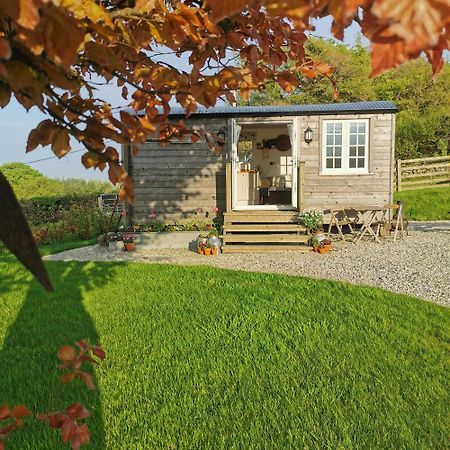 Elvan Farm Shepherd'S Hut Vila Exeter Exterior foto