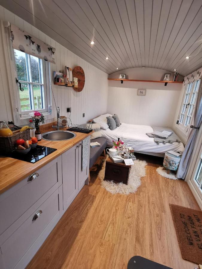 Elvan Farm Shepherd'S Hut Vila Exeter Exterior foto