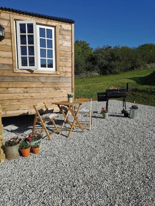 Elvan Farm Shepherd'S Hut Vila Exeter Exterior foto