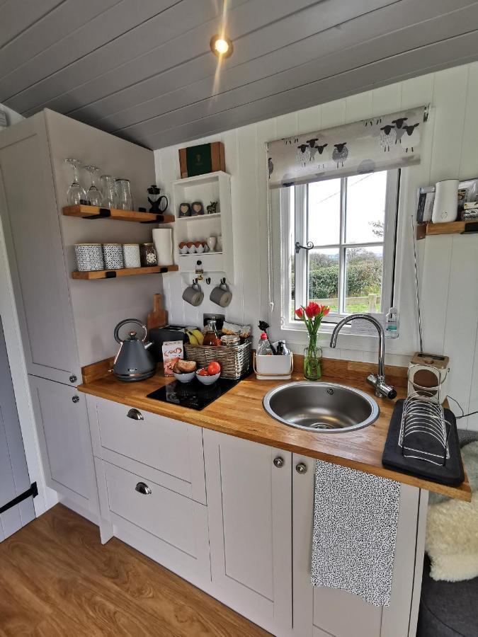 Elvan Farm Shepherd'S Hut Vila Exeter Exterior foto
