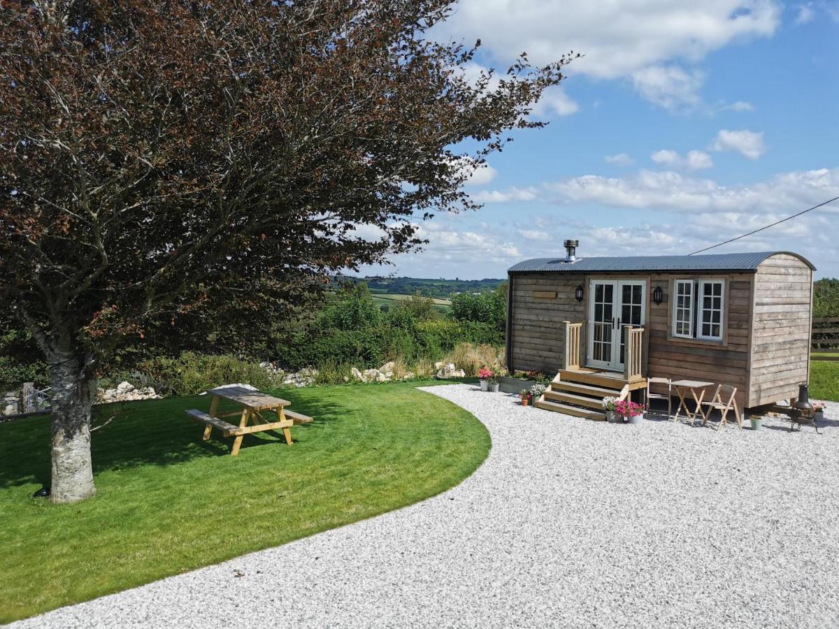 Elvan Farm Shepherd'S Hut Vila Exeter Exterior foto