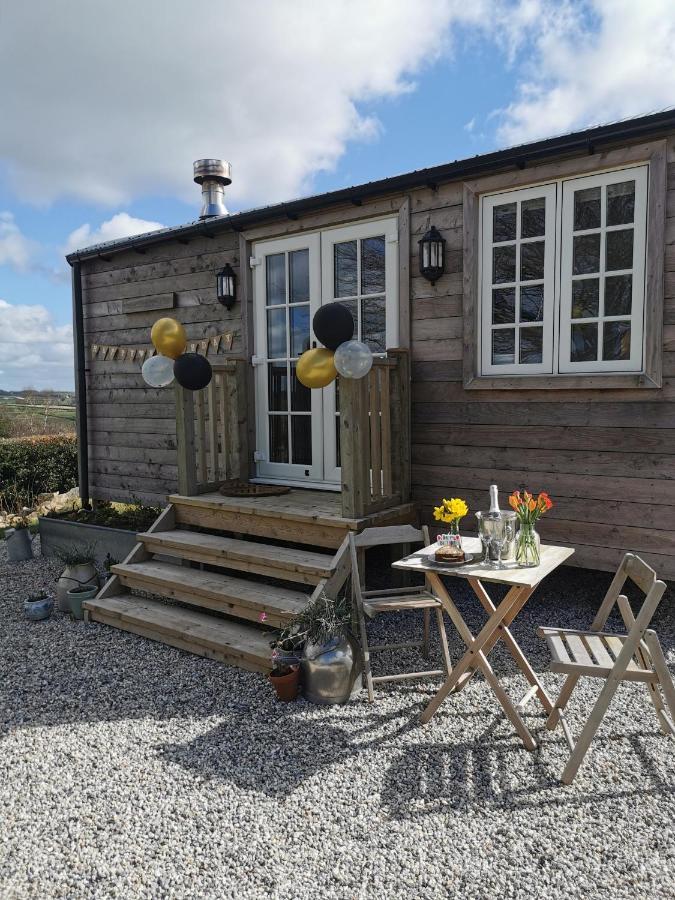 Elvan Farm Shepherd'S Hut Vila Exeter Exterior foto