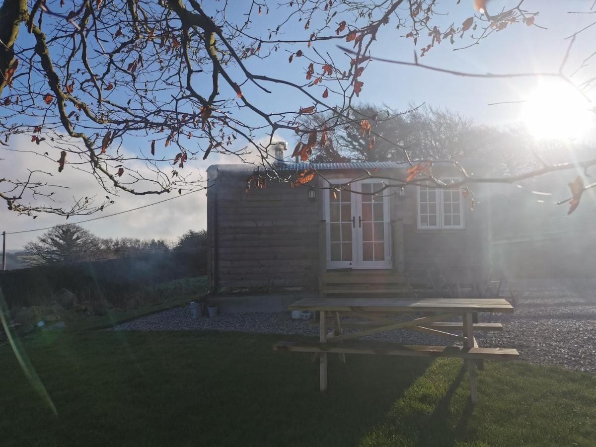 Elvan Farm Shepherd'S Hut Vila Exeter Exterior foto