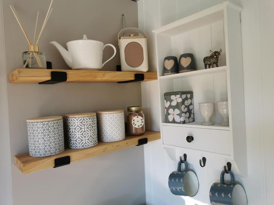 Elvan Farm Shepherd'S Hut Vila Exeter Exterior foto